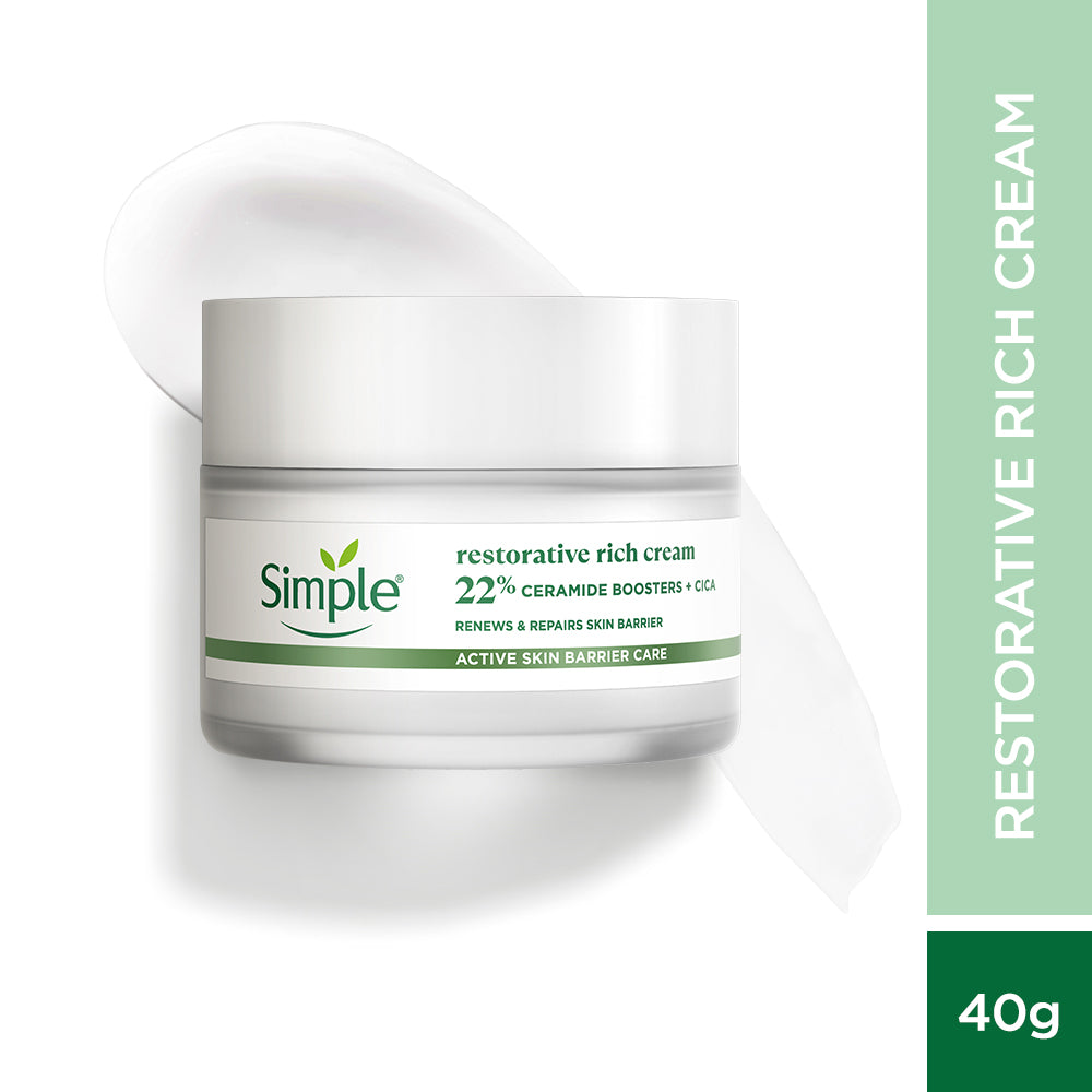 Simple Active Skin Barrier Care Restorative Rich Cream 40g