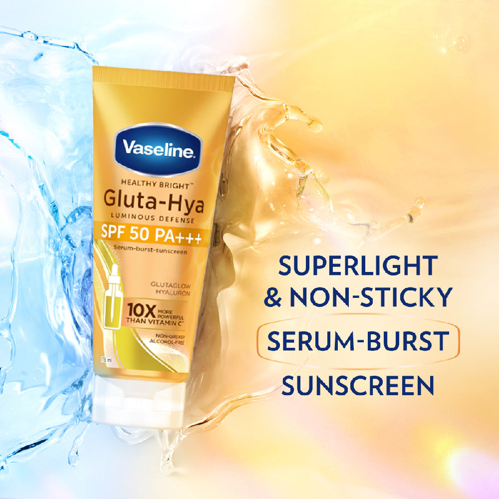 Vaseline Gluta Hya Antioxidant SPF 50 PA+++ Sunscreen