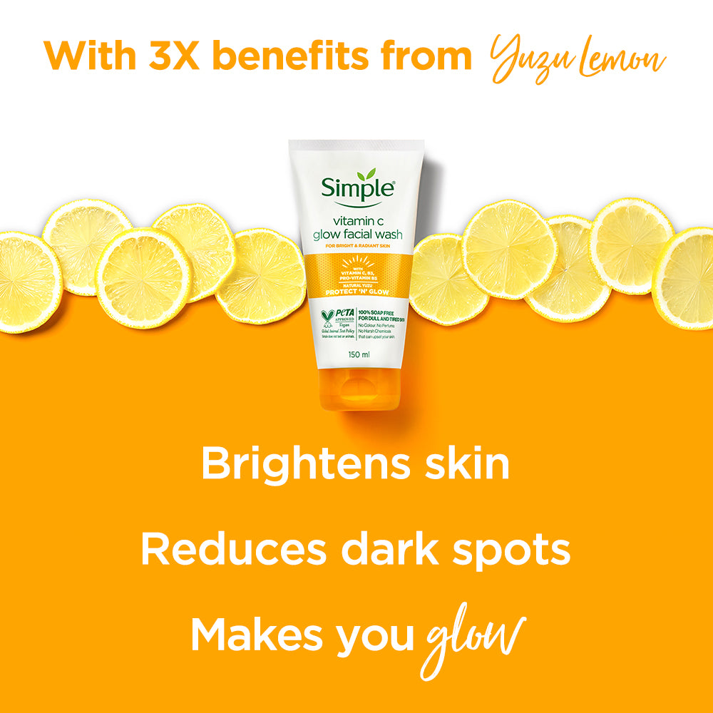 Protect N Glow Vitamin C Glow Facial Wash 150ml