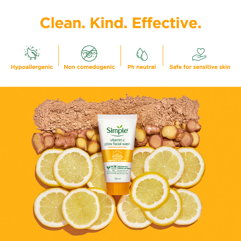 Protect N Glow Vitamin C Glow Facial Wash 150ml