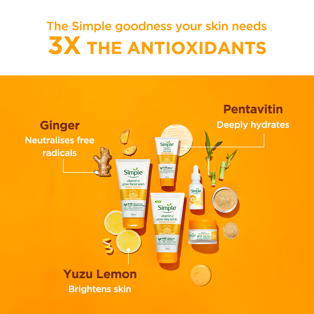 Protect N Glow Vitamin C Moisturising Glow Gel 40g