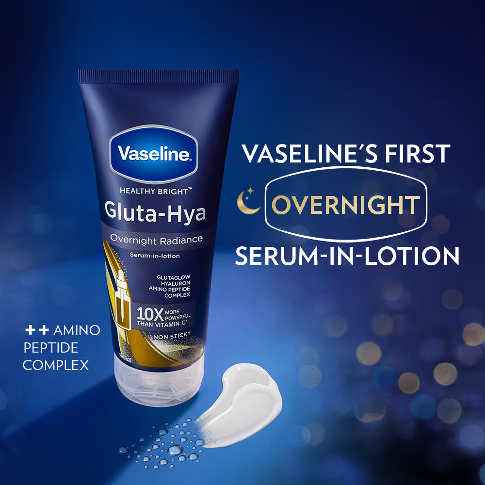 Gluta-Hya Overnight Radiance, Serum-In-Lotion, With Amino Peptide And GlutaGlow
