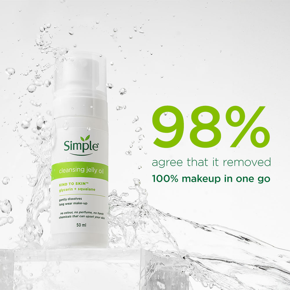 Simple Kind To Skin Cleansing Jelly Oil 50ml