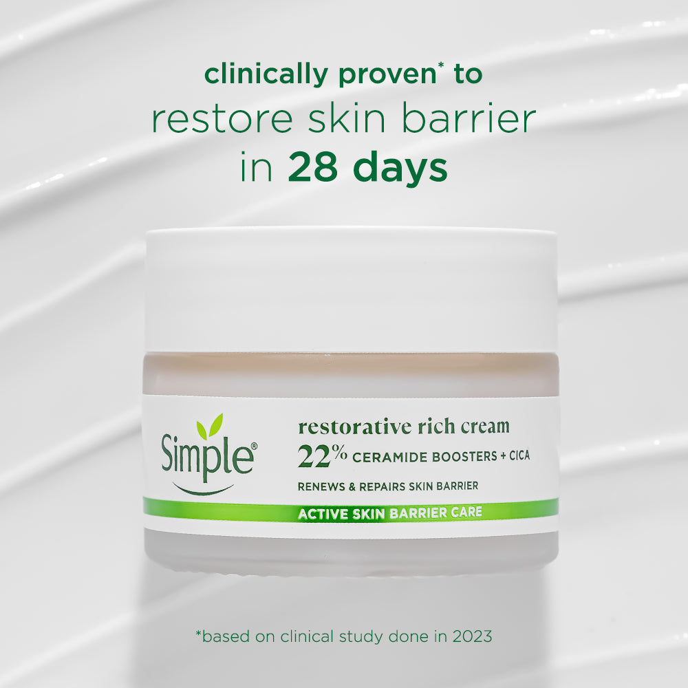 Simple Active Skin Barrier Care Restorative Rich Cream 40g