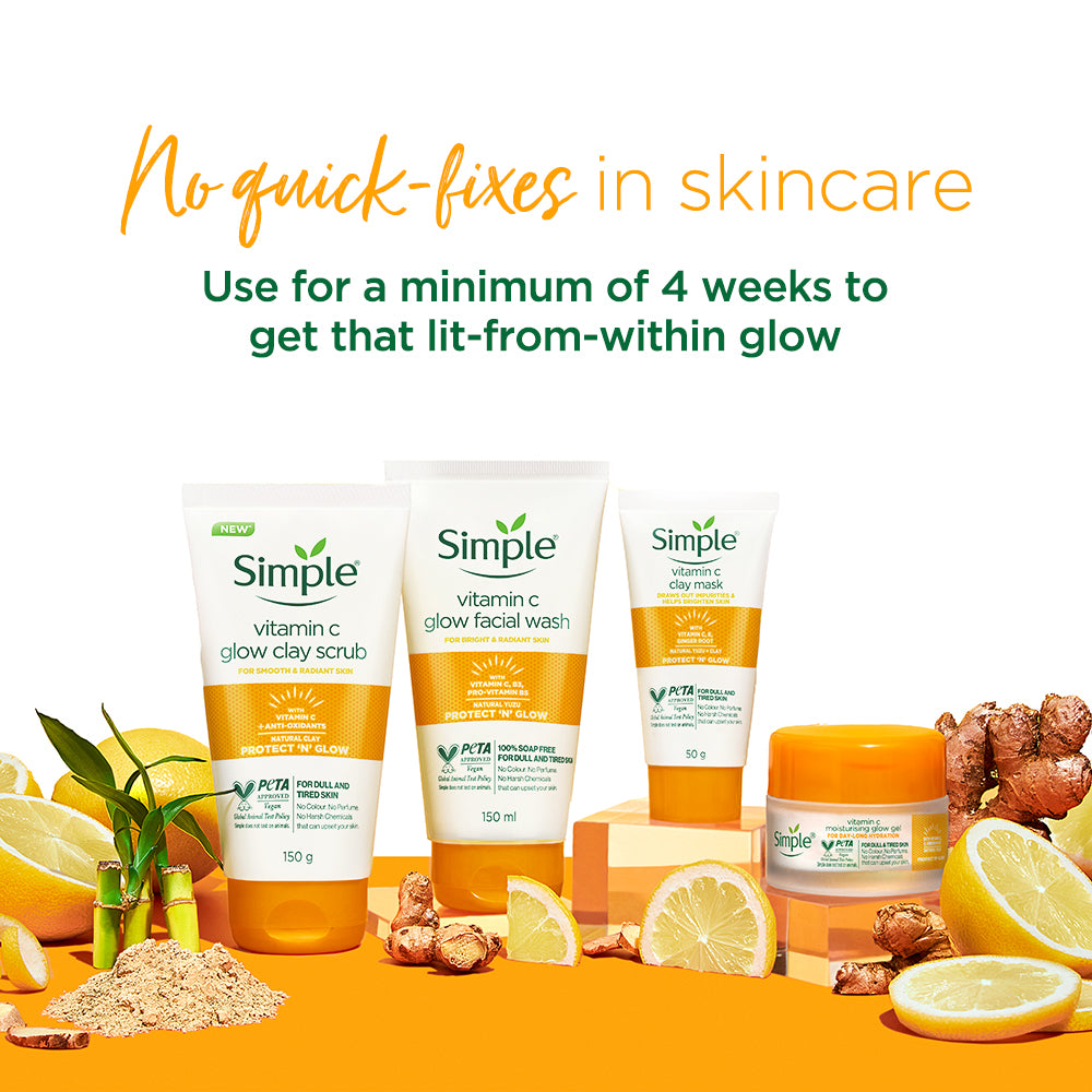 Protect N Glow Vitamin C Brighten Clay Mask 50g