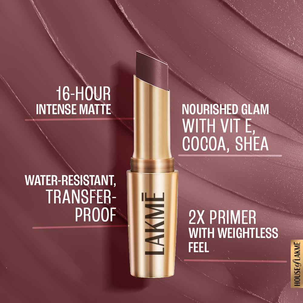 9to5 Powerplay Priming Matte Lipstick - Chocolate Crush