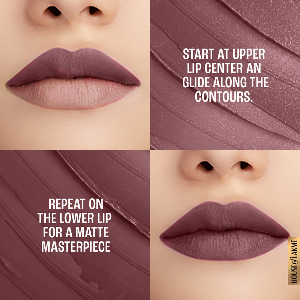 9to5 Powerplay Priming Matte Lipstick - Chocolate Crush