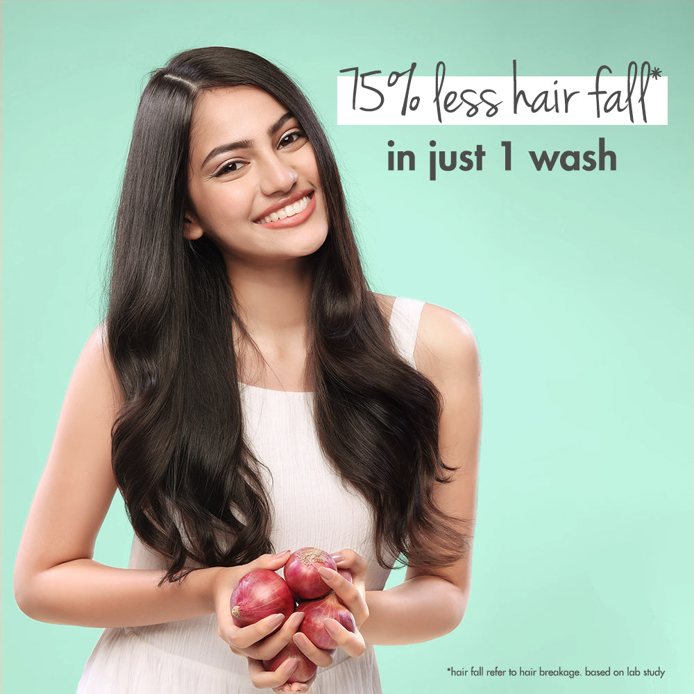 Onion, Black Seed & Patchouli Hairfall Control Sulfate Free Shampoo - 200ml