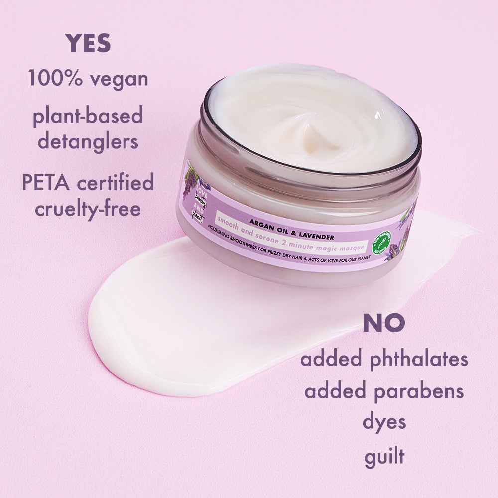 LBP Argan Oil & Lavender, Paraben Free Smooth & Serene Hair Mask - 200ml