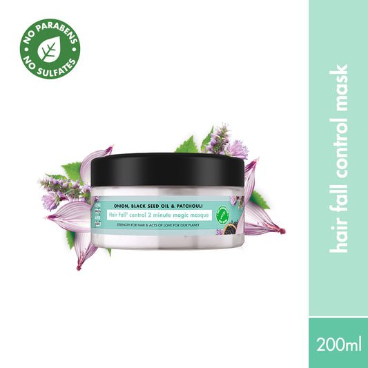 Onion, Black Seed Oil & Patchouli Hairfall Control, Paraben Free Hair Mask - 200ml