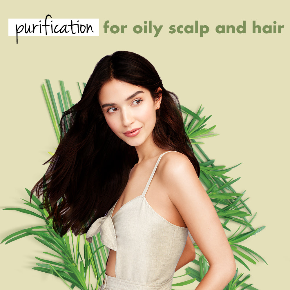 Tea Tree, Peppermint & Vetiver Sulfate Free Purifying Shampoo - 200ml