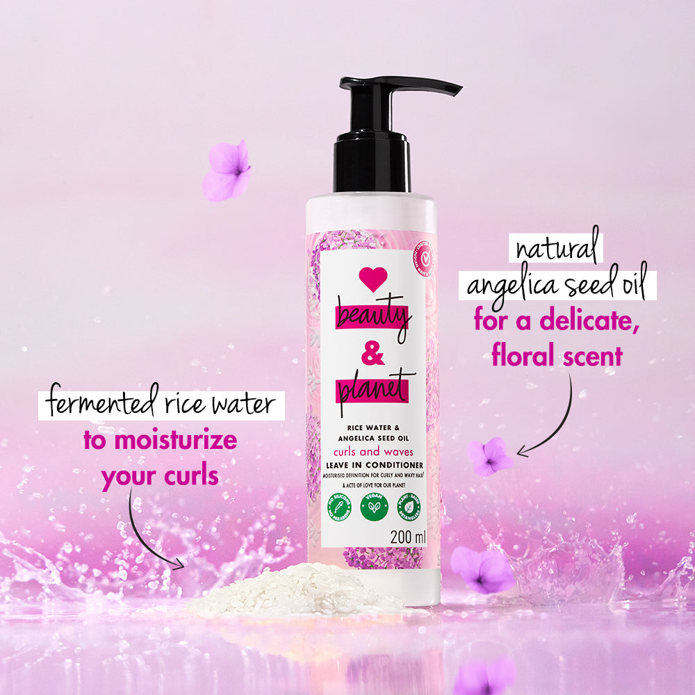 Rice Water & Angelica Seed Oil Silicone Free Leave-In Conditioner 200ml
