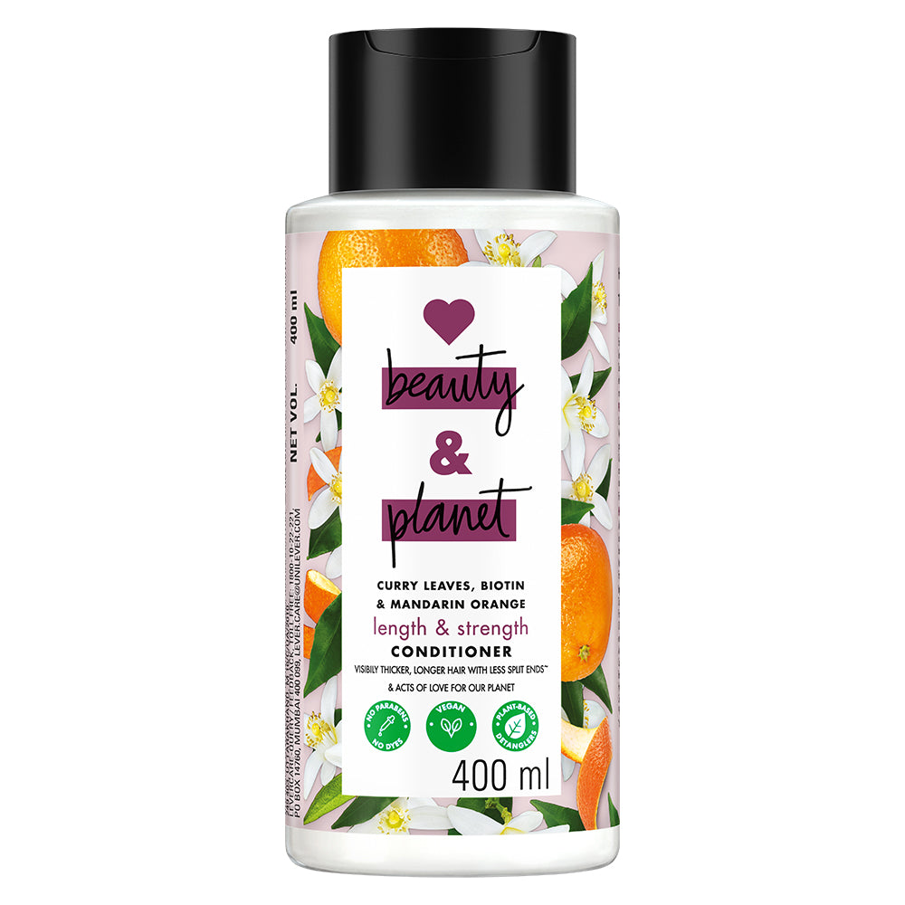 Curry Leaves, Biotin & Mandarin Paraben Free Conditioner - 400ml