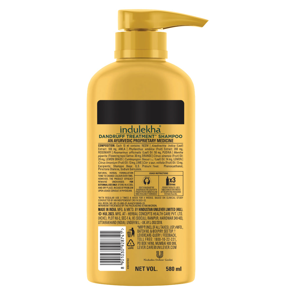 Dandruff Treatment Shampoo 580ml