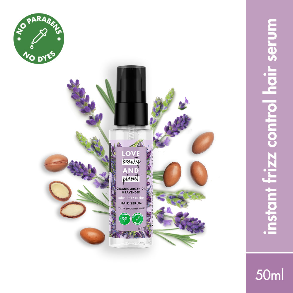 Argan Oil & Lavender Hair Serum for Frizz free hair 50ml