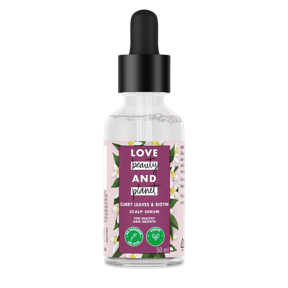 Curry Leaves & Vegan Biotin Hair Growth Scalp Serum 50ml