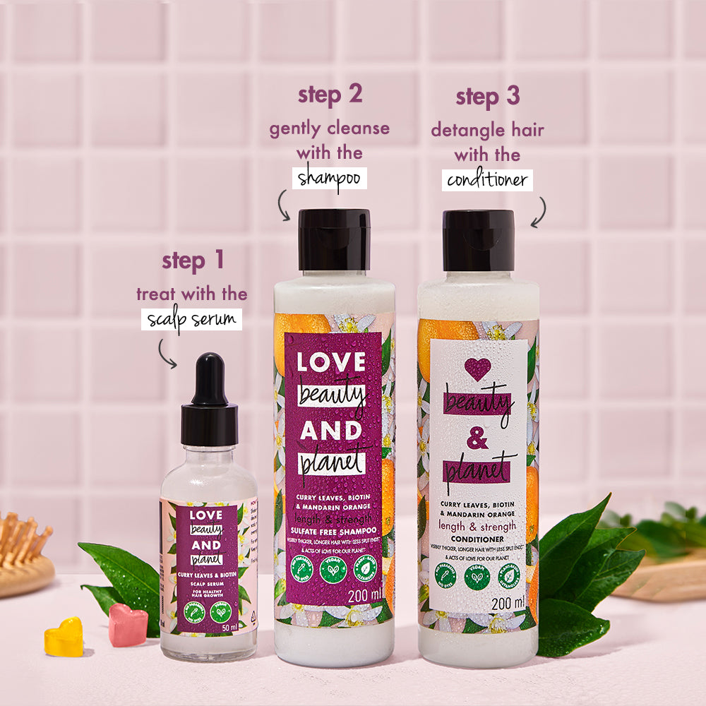 Curry Leaves & Vegan Biotin Hair Growth Scalp Serum 50ml