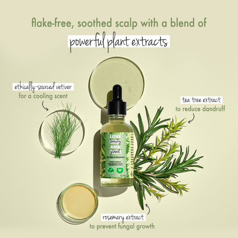 Tea Tree & Rosemary Scalp Serum 50ml