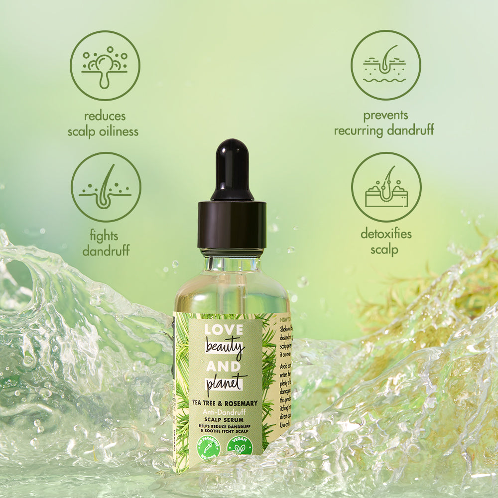 Tea Tree & Rosemary Scalp Serum 50ml