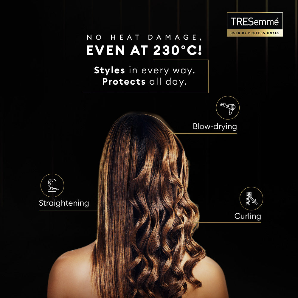 Keratin Smooth Heat Protect Spray, Ideal for Heat Styling 200 ml