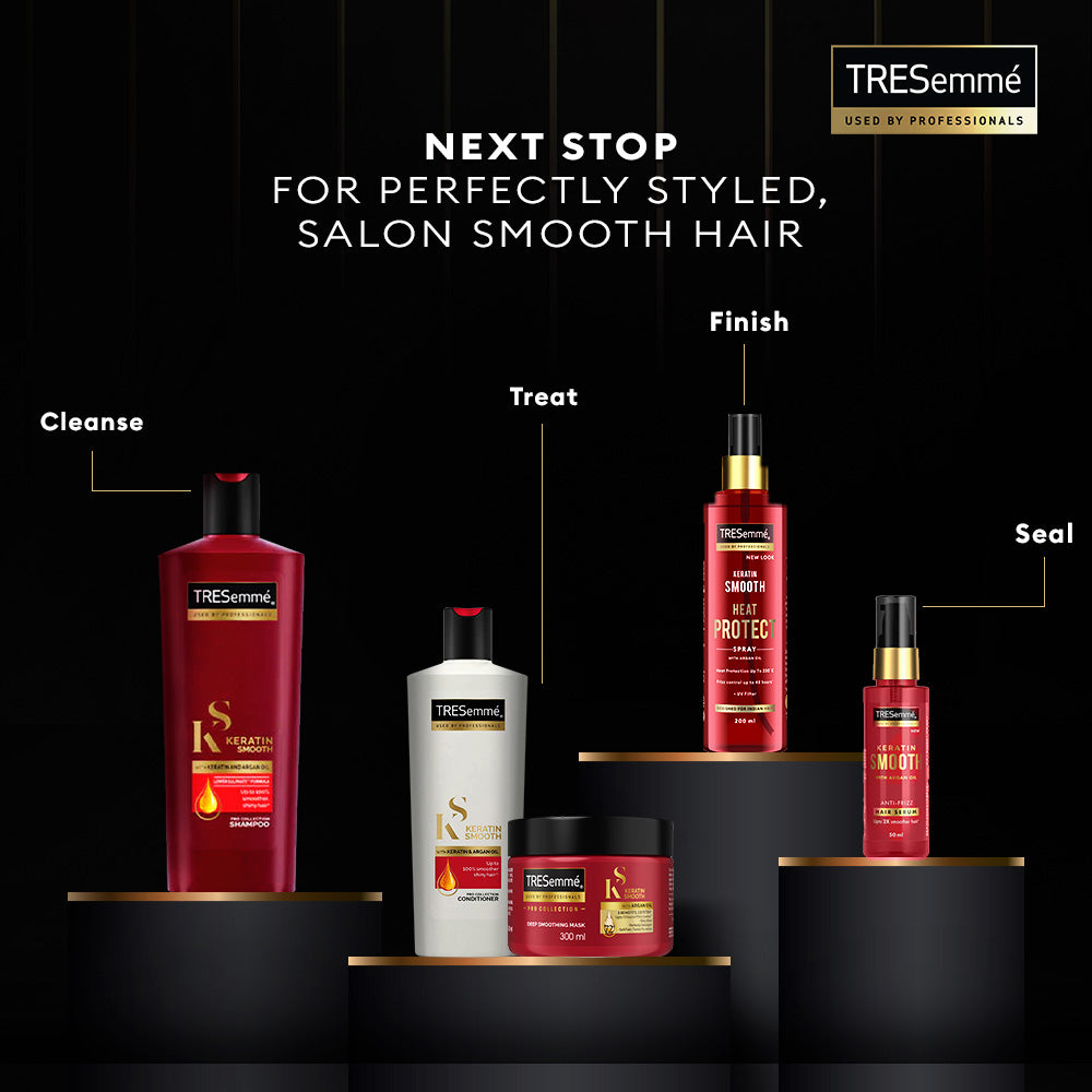 Keratin Smooth Heat Protect Spray, Ideal for Heat Styling 200 ml