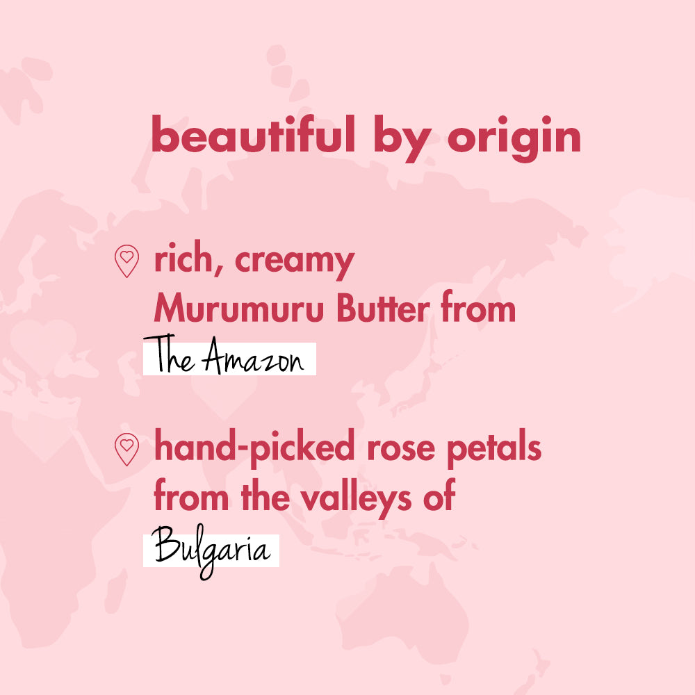 Murumuru Butter & Rose Delicious Glow Body Lotion - 400ml