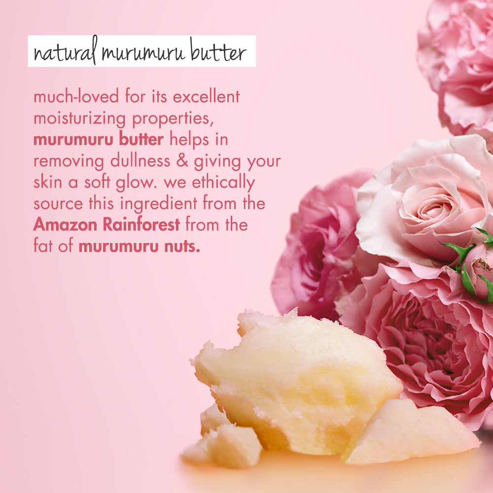 Murumuru Butter & Rose Delicious Glow Body Lotion - 400ml