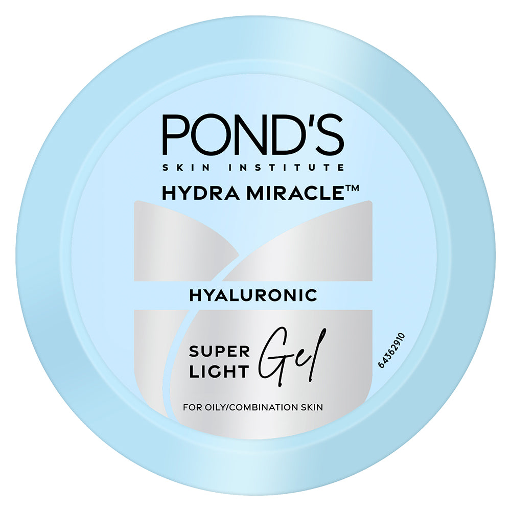 Ponds Super Light Gel Oil-Free Moisturize With Hyaluronic Acid & Vitamin E, 100ml