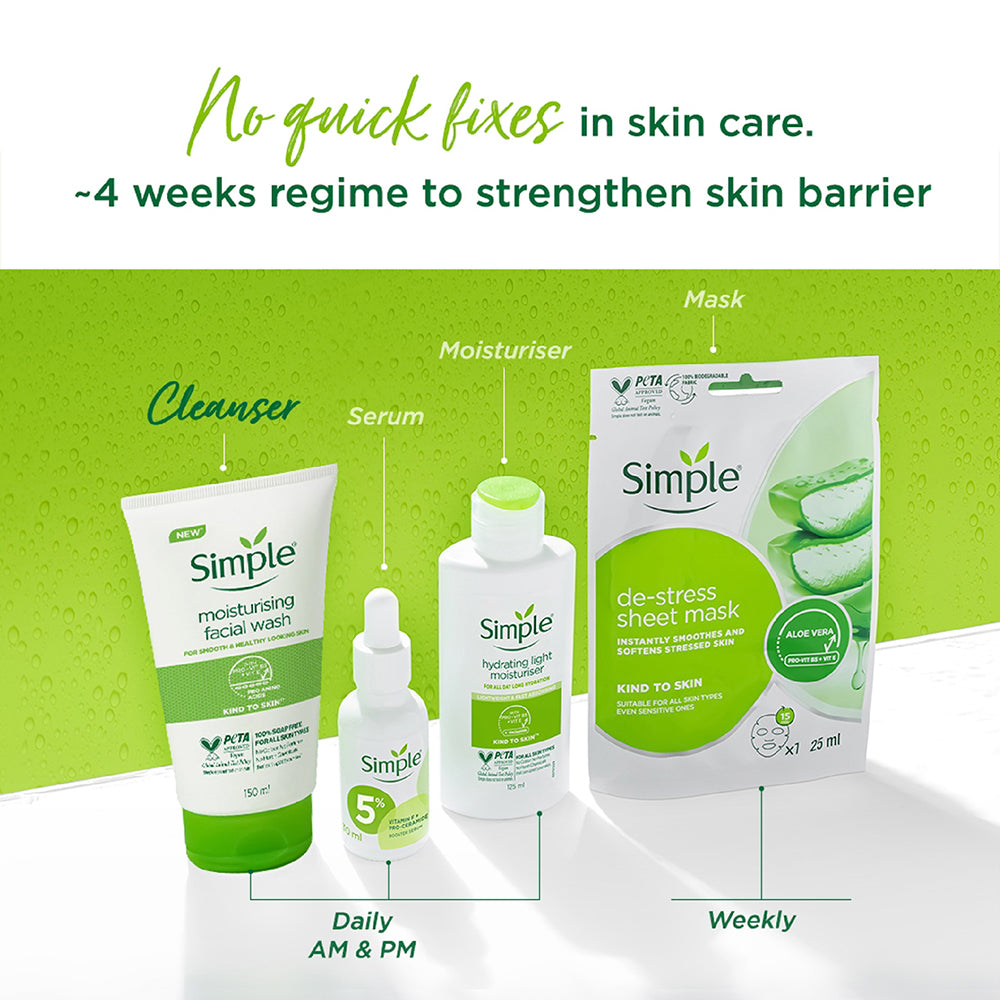 Moisturising Facial Wash with Pro-Vit B5 & Vit E - 150 ml