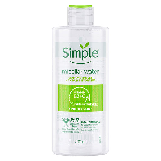 Micellar Cleansing Water with Vit B3,B &C - 200 ml