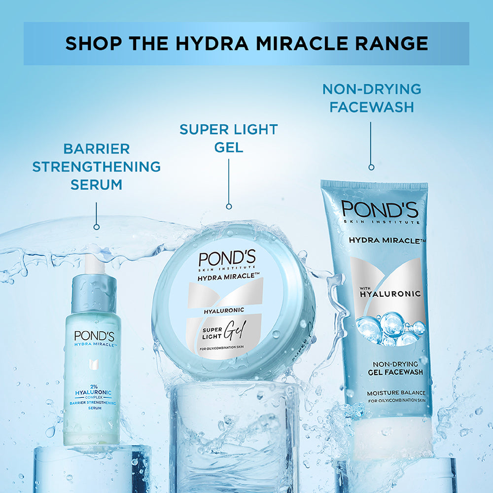 Ponds Super Light Gel Oil-Free Moisturize With Hyaluronic Acid & Vitamin E, 200ml