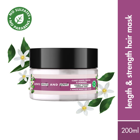 Curry , Biotin & Moringa Hair Mask - 200ml