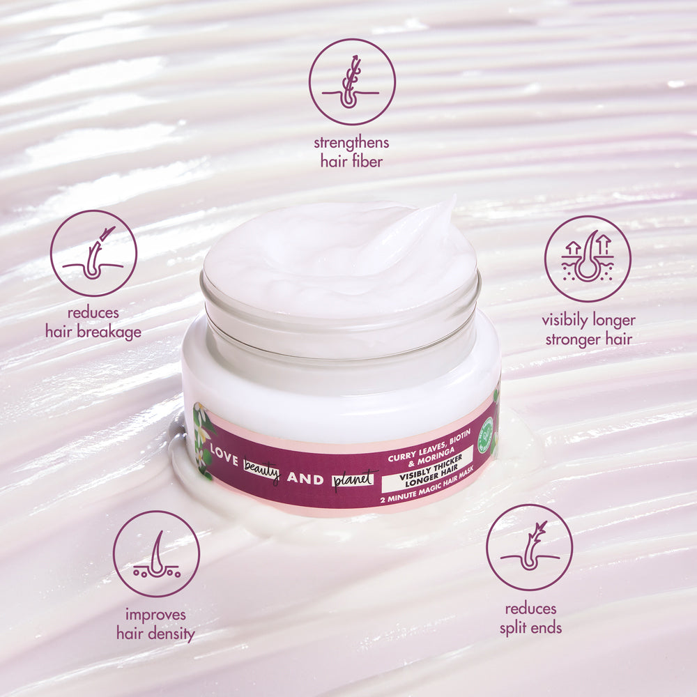 Curry , Biotin & Moringa Hair Mask - 200ml