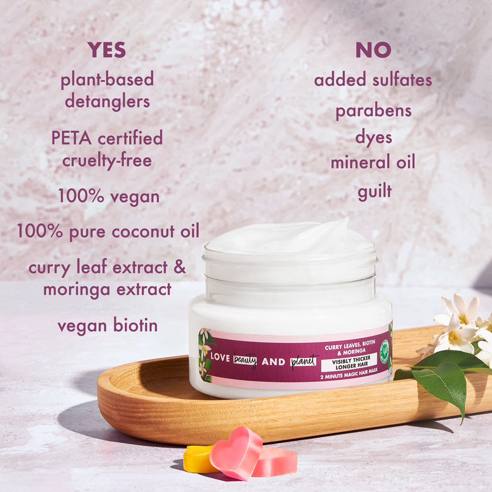 Curry , Biotin & Moringa Hair Mask - 200ml
