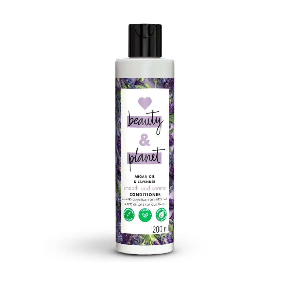 Argan Oil & Lavender Paraben Free Anti-Frizz Conditioner - 200ml