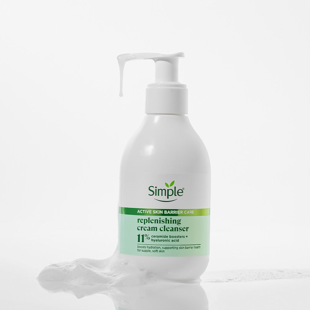 Simple Active Skin Barrier Care Replenishing Cream Cleanser 150ml